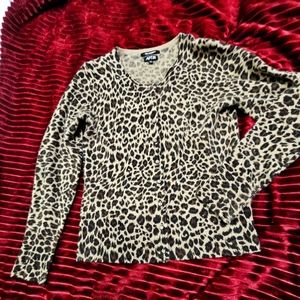 100% cashmere cardigan, size m